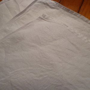 Vtg. Monogram Banquet Tablecloth White Rose Design